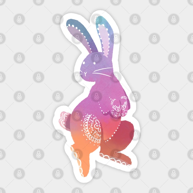 Hop, Skip, Jump Sticker by Abbilaura